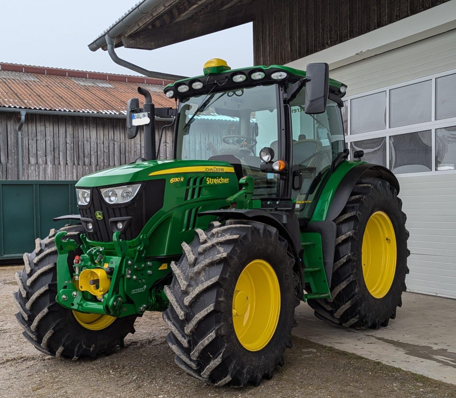 Traktor typu John Deere 6130R, Gebrauchtmaschine w Günzach (Zdjęcie 1)