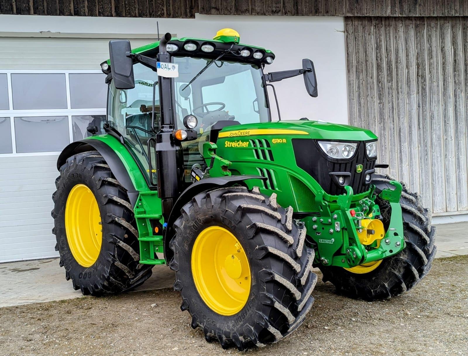 Traktor typu John Deere 6130R, Gebrauchtmaschine w Günzach (Zdjęcie 2)