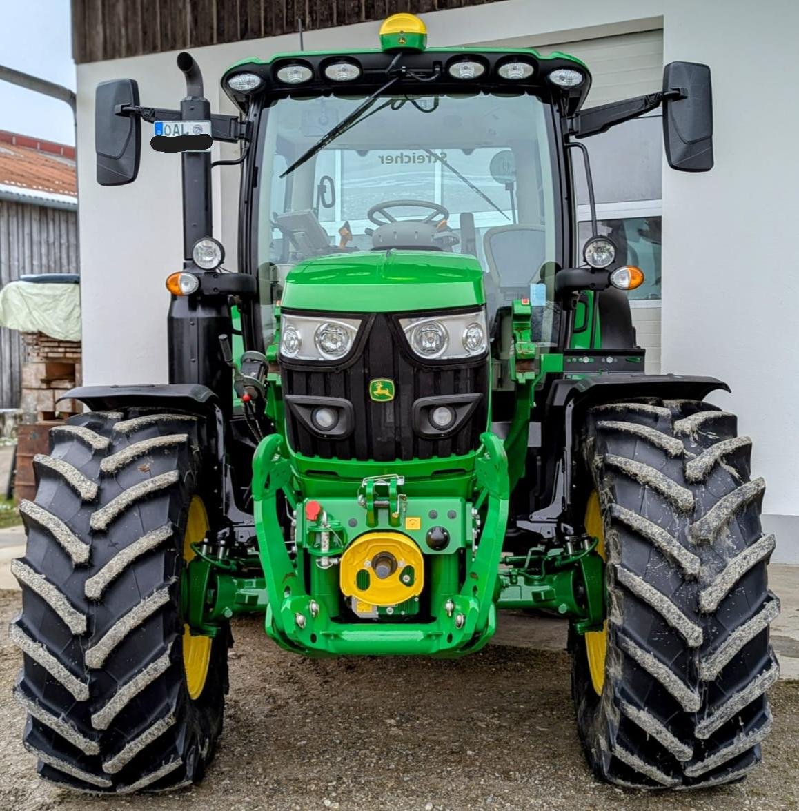 Traktor typu John Deere 6130R, Gebrauchtmaschine w Günzach (Zdjęcie 3)