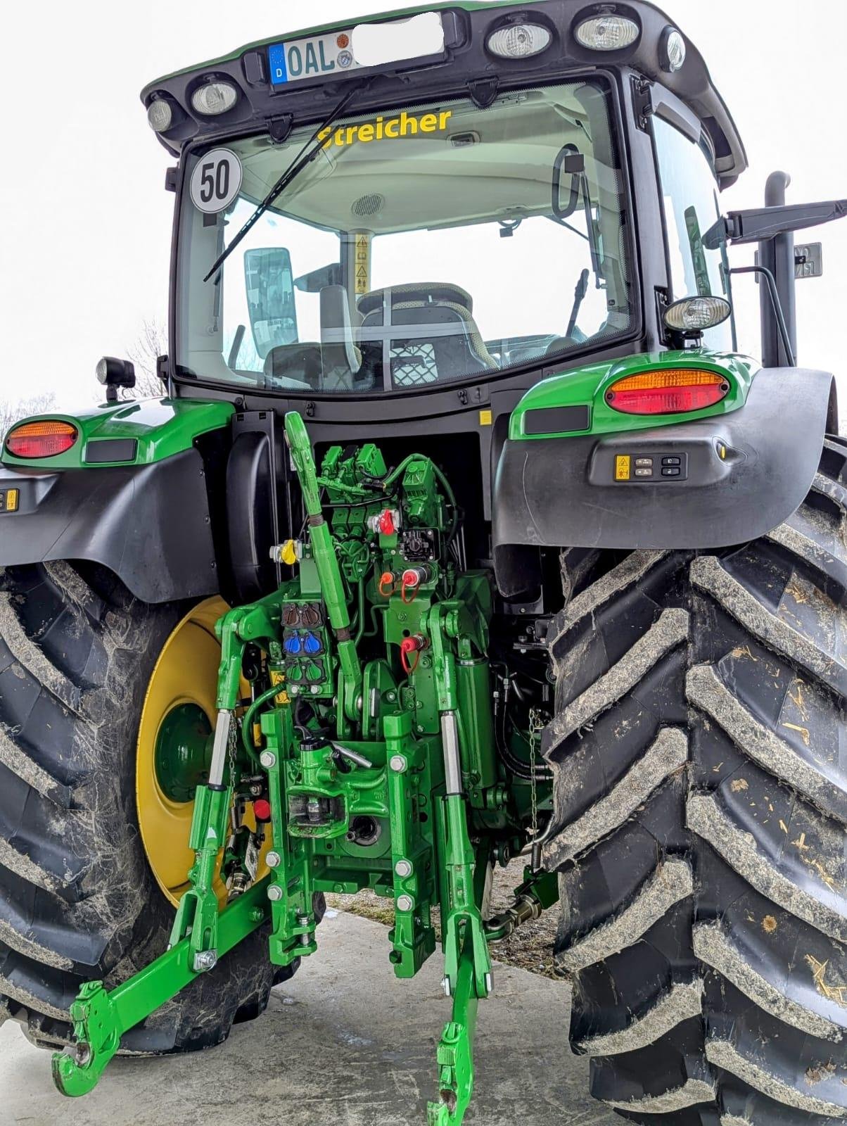 Traktor typu John Deere 6130R, Gebrauchtmaschine w Günzach (Zdjęcie 5)