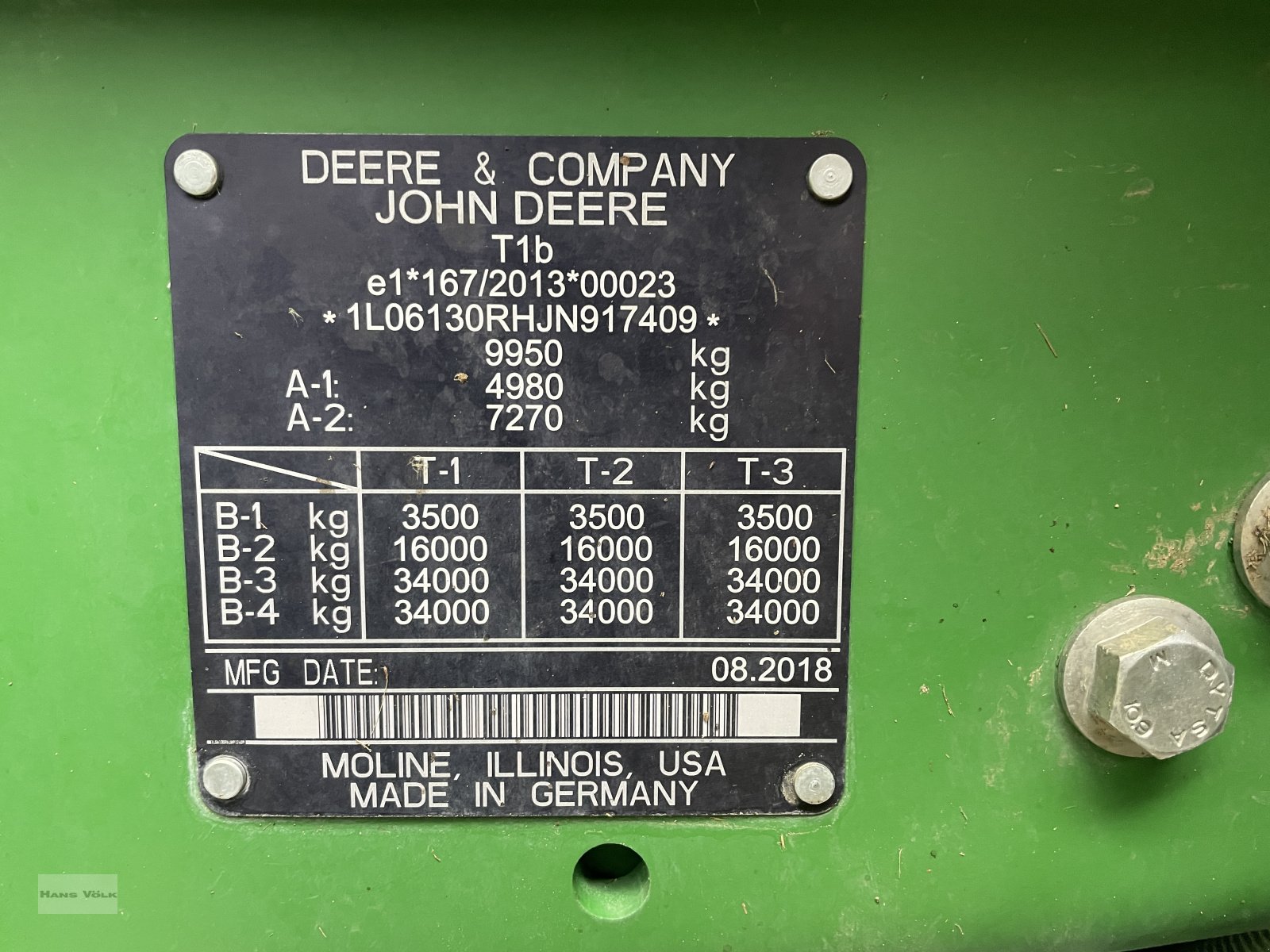 Traktor des Typs John Deere 6130R, Gebrauchtmaschine in Eggenfelden (Bild 15)