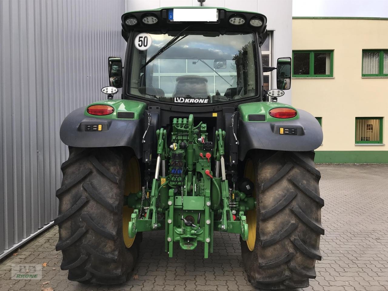 Traktor typu John Deere 6130R, Gebrauchtmaschine w Alt-Mölln (Zdjęcie 5)