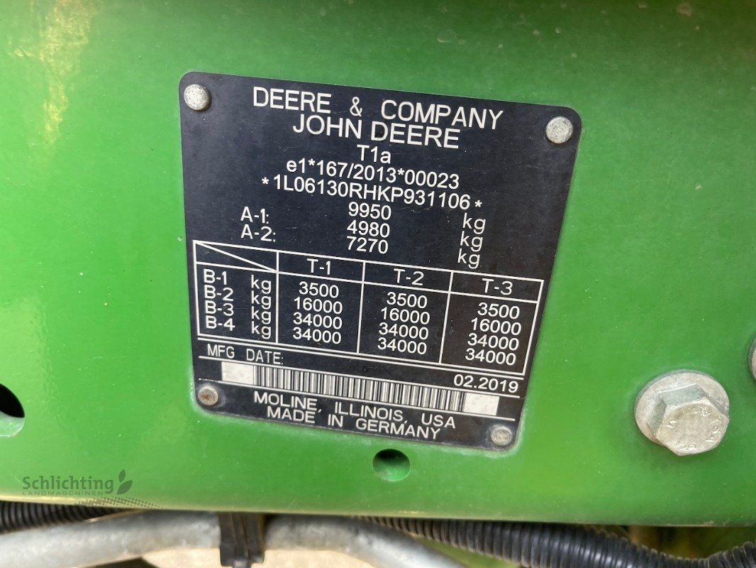 Traktor typu John Deere 6130R, Gebrauchtmaschine v Marxen (Obrázek 11)