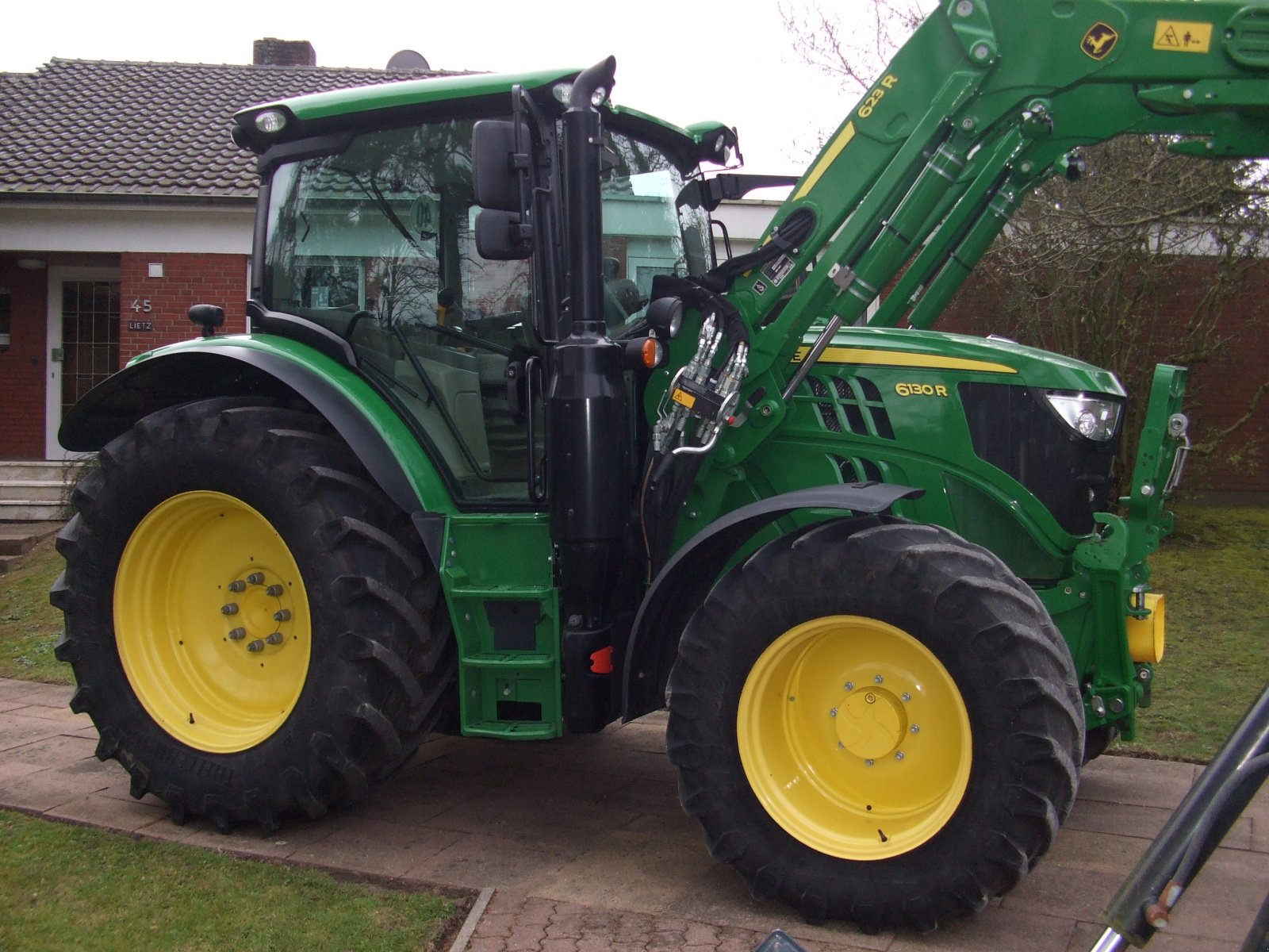 Traktor Türe ait John Deere 6130R, Gebrauchtmaschine içinde Hamminkeln (resim 1)