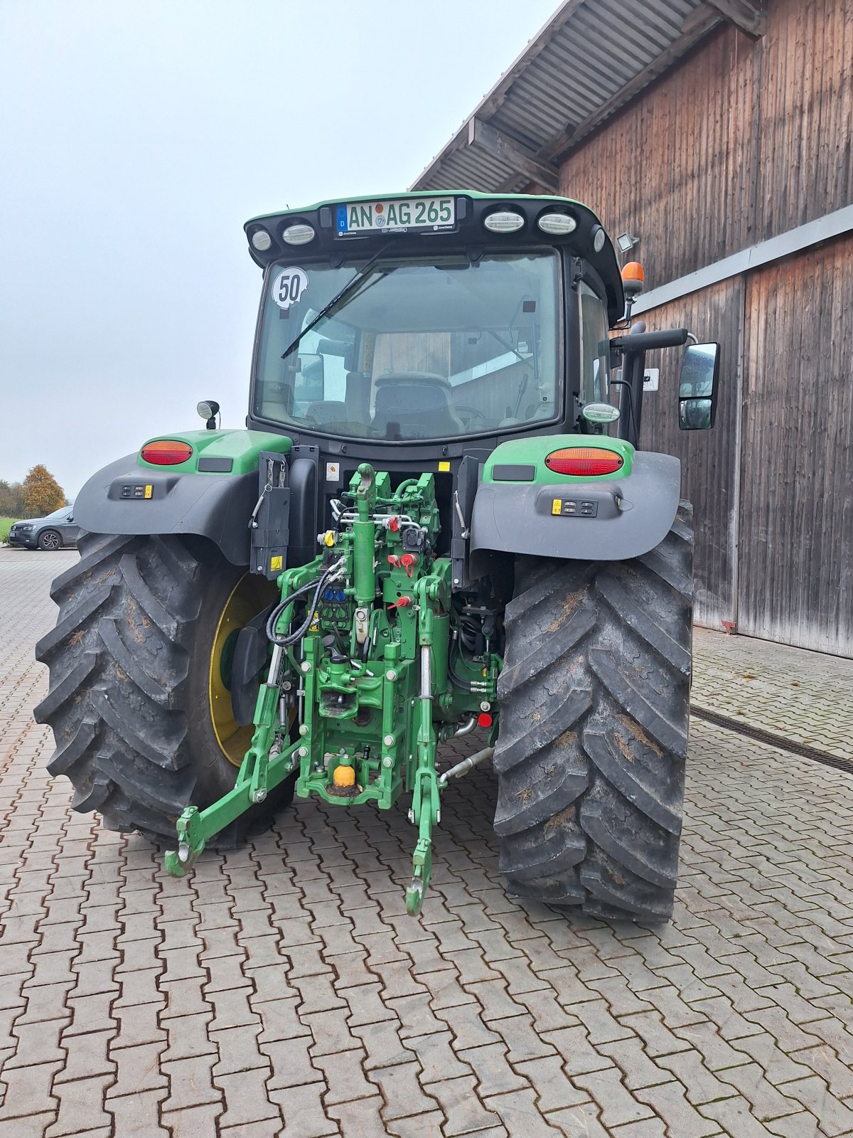 Traktor типа John Deere 6130R, Gebrauchtmaschine в Leutershausen (Фотография 2)