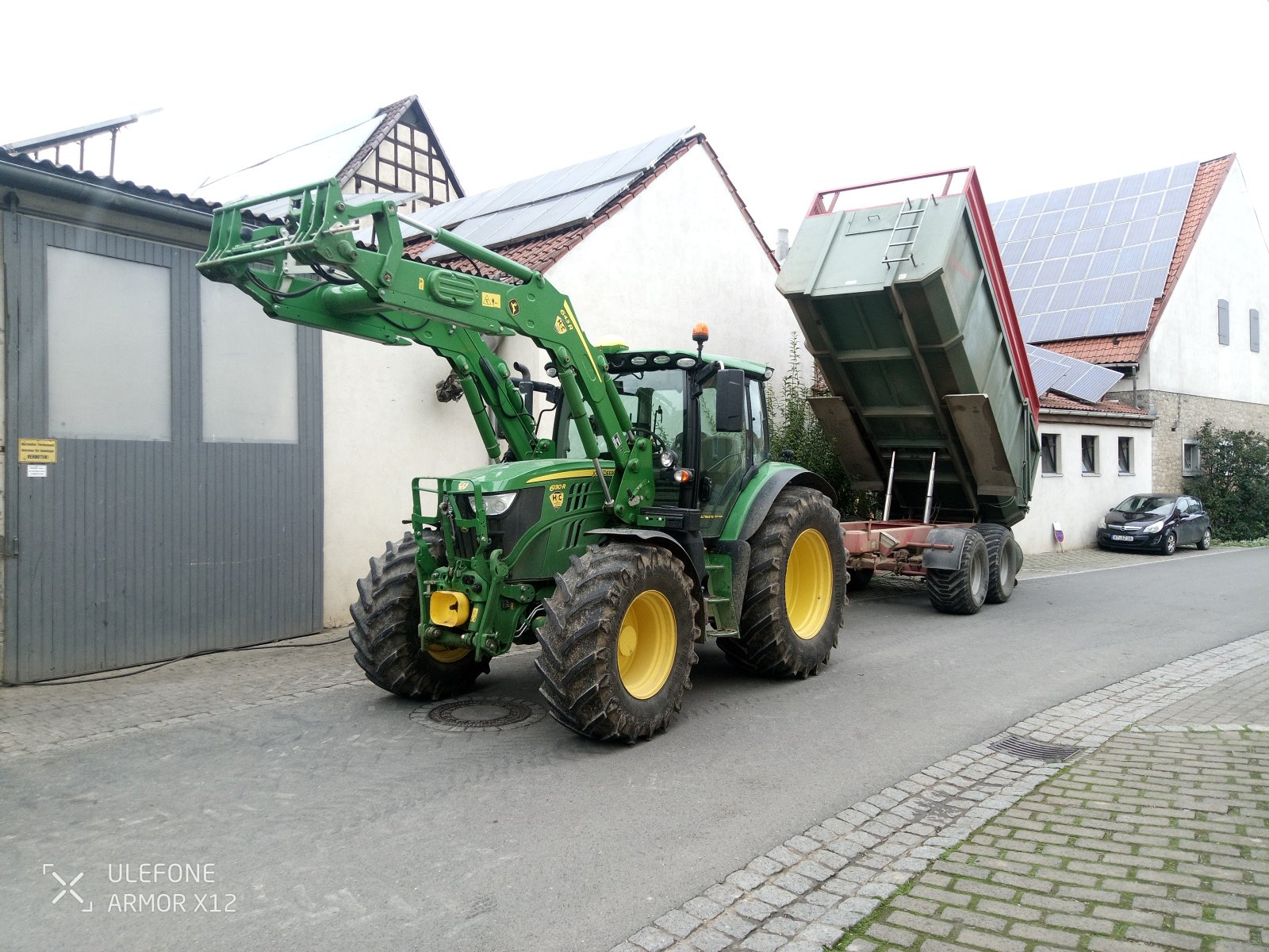 Traktor Türe ait John Deere 6130R, Gebrauchtmaschine içinde Obernbreit (resim 1)