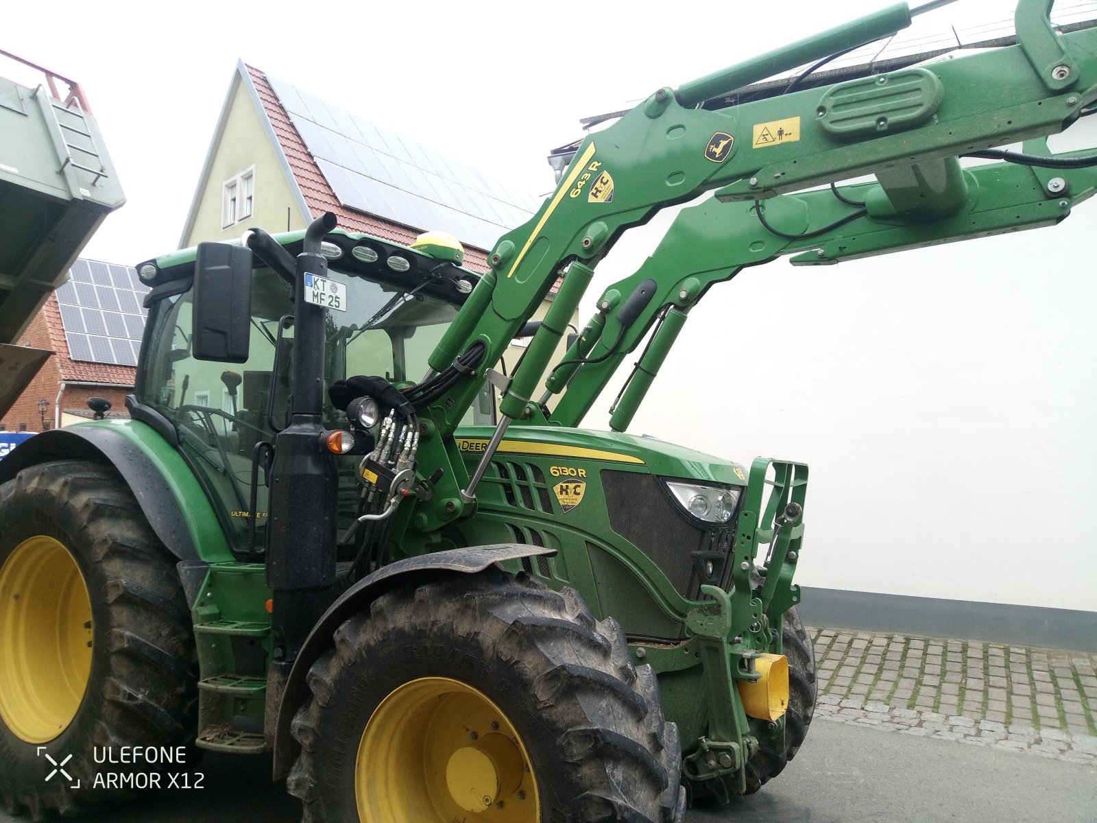 Traktor van het type John Deere 6130R, Gebrauchtmaschine in Obernbreit (Foto 3)