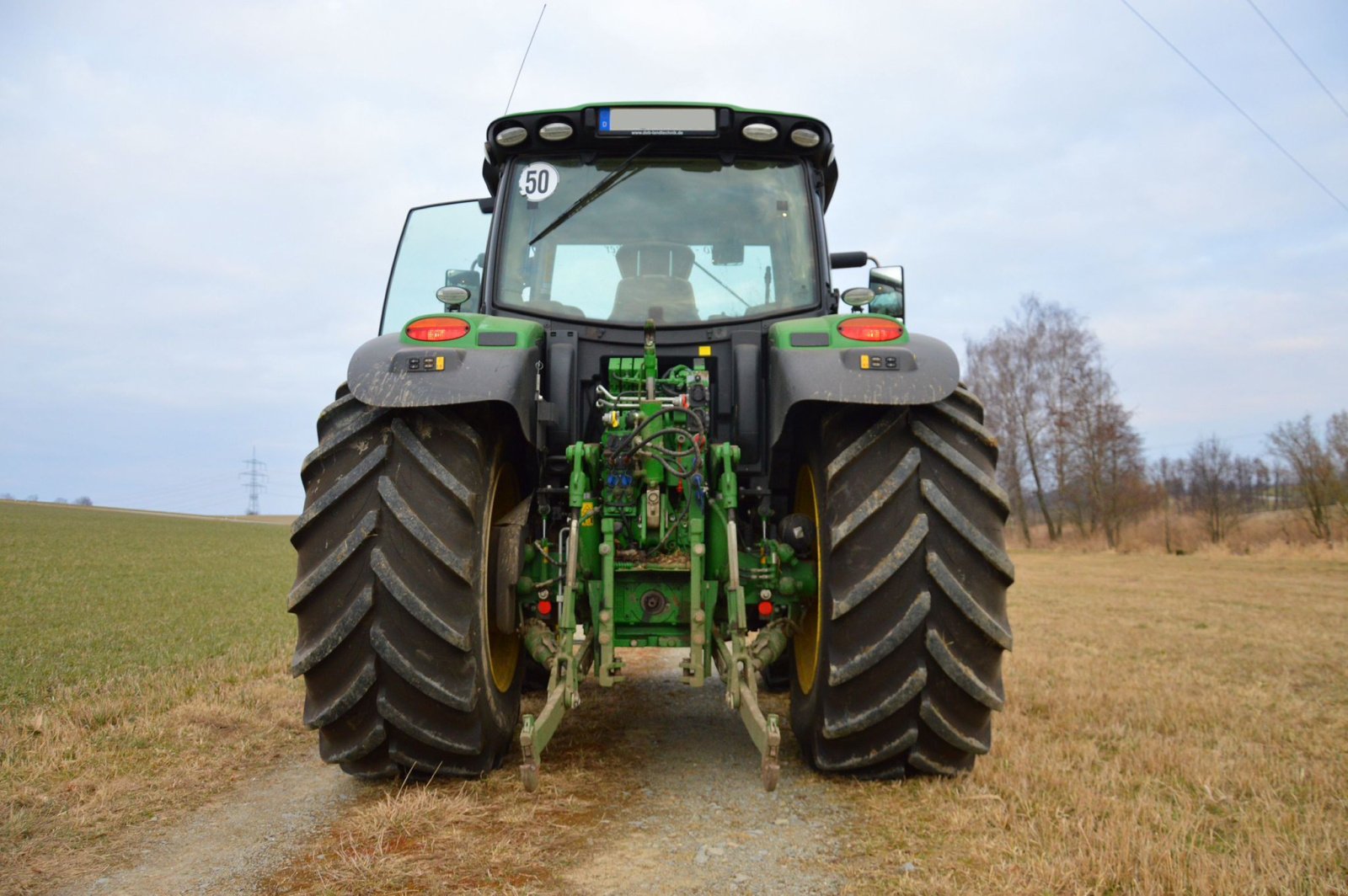 Traktor des Typs John Deere 6130R, Gebrauchtmaschine in hohenpolding (Bild 2)