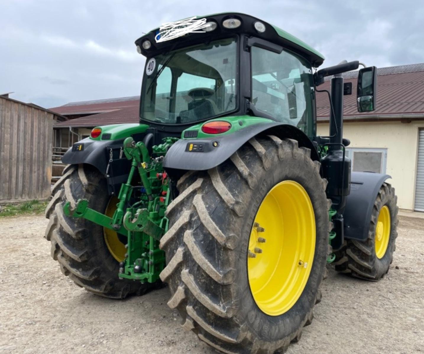 Traktor del tipo John Deere 6135 R, Gebrauchtmaschine en Erkheim (Imagen 4)