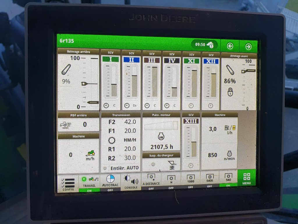 Traktor des Typs John Deere 6135R, Gebrauchtmaschine in DOMFRONT (Bild 9)