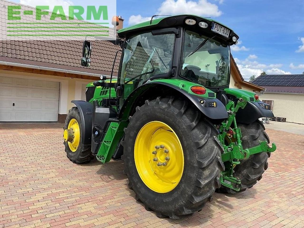 Traktor Türe ait John Deere 6135r, Gebrauchtmaschine içinde SZEGED (resim 8)