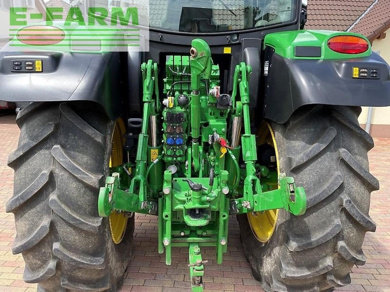 Traktor Türe ait John Deere 6135r, Gebrauchtmaschine içinde SZEGED (resim 18)