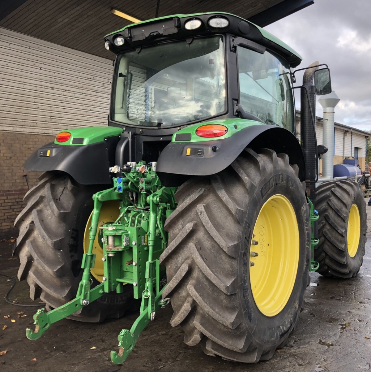 Traktor Türe ait John Deere 6140 R, Gebrauchtmaschine içinde Viborg (resim 7)