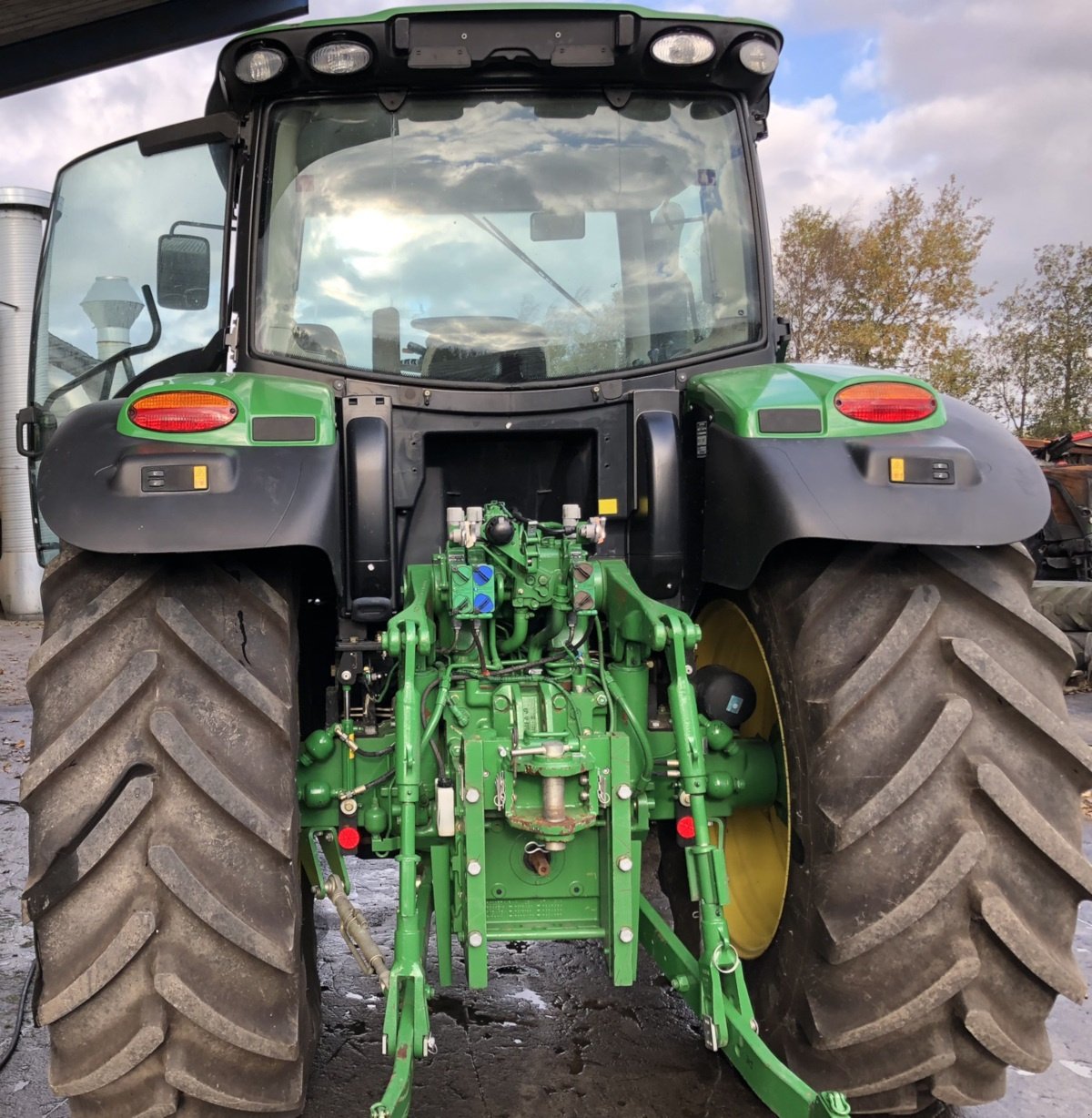 Traktor Türe ait John Deere 6140 R, Gebrauchtmaschine içinde Viborg (resim 6)