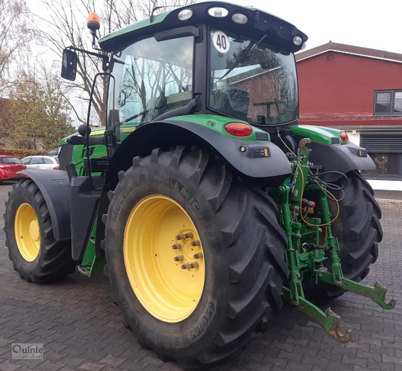 Traktor van het type John Deere 6140 R, Gebrauchtmaschine in Lichtenau-Kleinenberg (Foto 4)