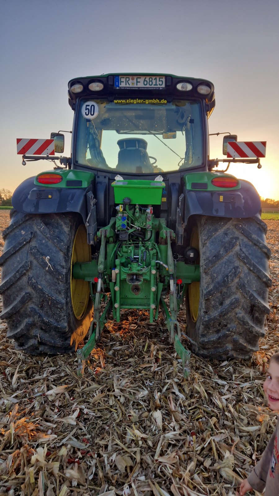 Traktor Türe ait John Deere 6140 R, Gebrauchtmaschine içinde Bad Krozingen (resim 2)