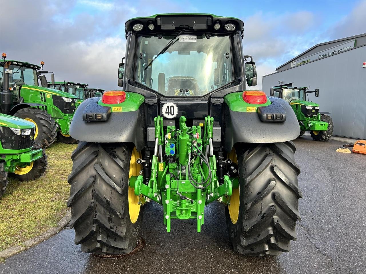 Traktor Türe ait John Deere 6140M Autopowr, Vorführmaschine içinde Niederkirchen (resim 5)