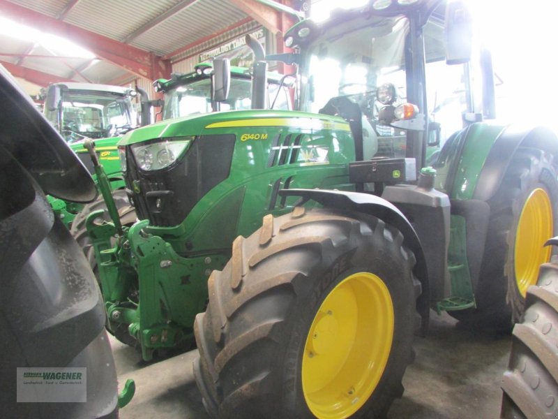 Traktor of the type John Deere 6140M  CQ+, Gebrauchtmaschine in Bad Wildungen - Wega (Picture 1)