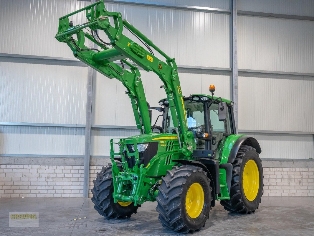 Traktor Türe ait John Deere 6140M *Garantieverlängerung*, Gebrauchtmaschine içinde Ahaus (resim 1)