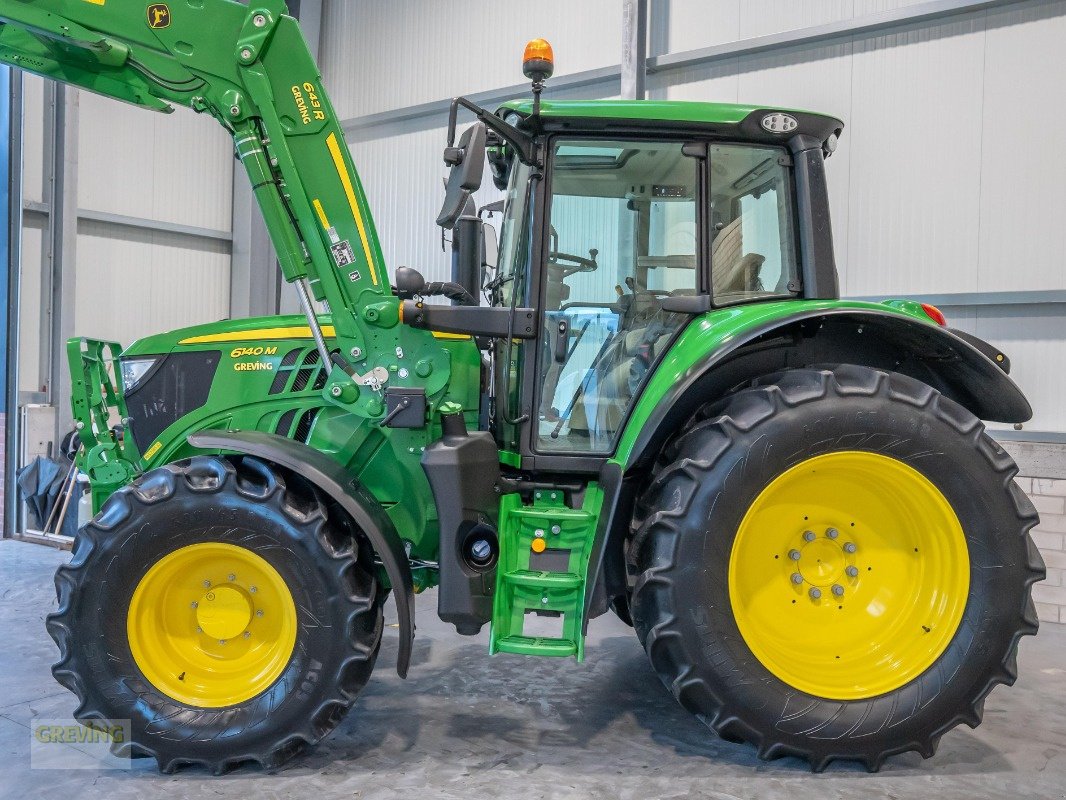 Traktor Türe ait John Deere 6140M *Garantieverlängerung*, Gebrauchtmaschine içinde Ahaus (resim 11)