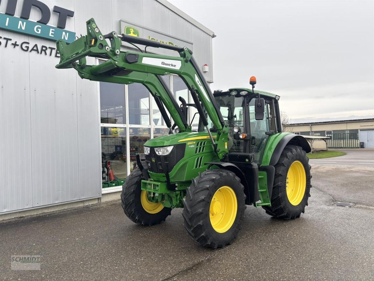 Traktor des Typs John Deere 6140M mit Frontlader Q5M, Gebrauchtmaschine in Herbrechtingen (Bild 2)