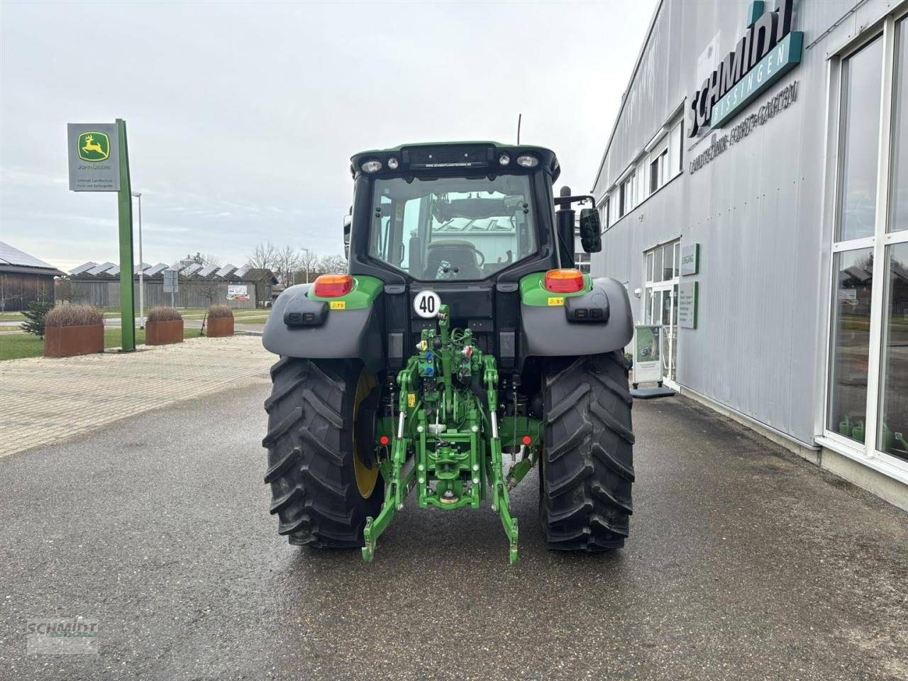 Traktor des Typs John Deere 6140M mit Frontlader Q5M, Gebrauchtmaschine in Herbrechtingen (Bild 4)