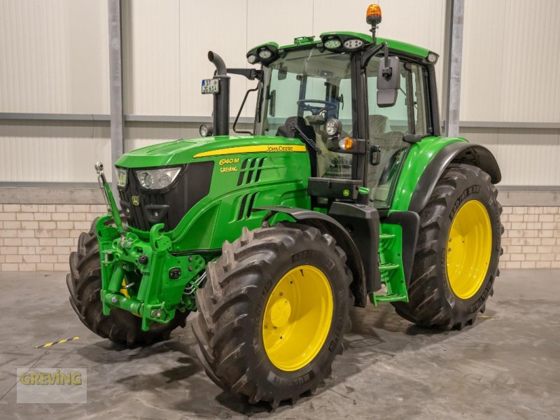 Traktor van het type John Deere 6140M, Gebrauchtmaschine in Ahaus (Foto 1)