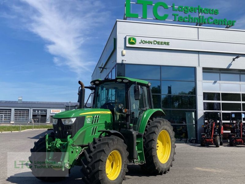 Traktor Türe ait John Deere 6140M, Gebrauchtmaschine içinde Eggendorf (resim 1)