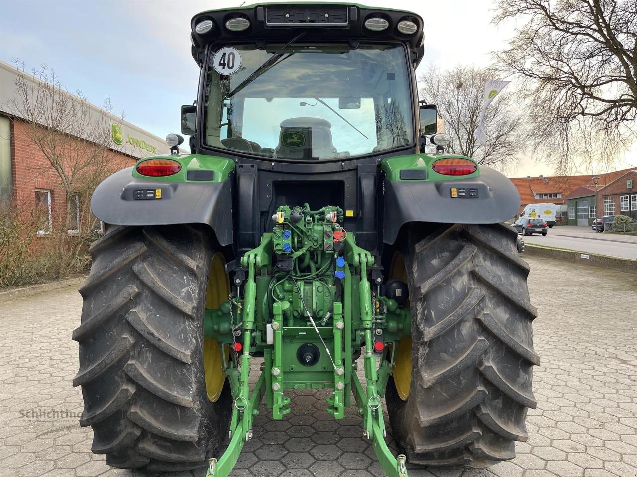 Traktor typu John Deere 6140R DD 40, Gebrauchtmaschine w Marxen (Zdjęcie 4)