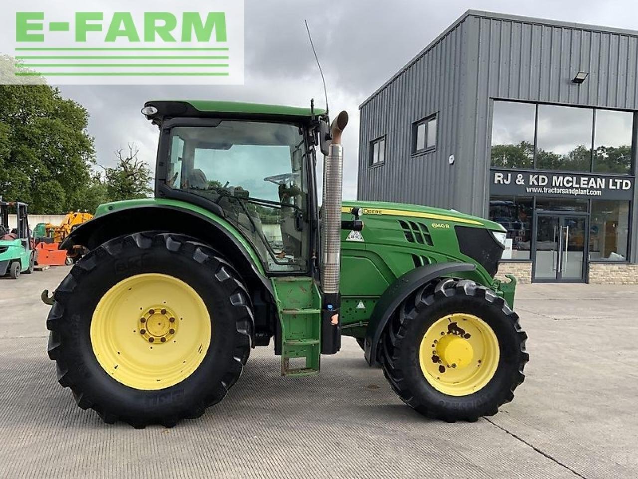 Traktor typu John Deere 6140r tractor (st19934), Gebrauchtmaschine v SHAFTESBURY (Obrázek 1)