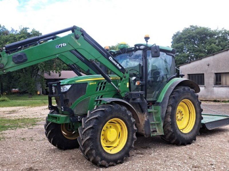 Traktor типа John Deere 6140R, Gebrauchtmaschine в LE PONT CHRETIEN