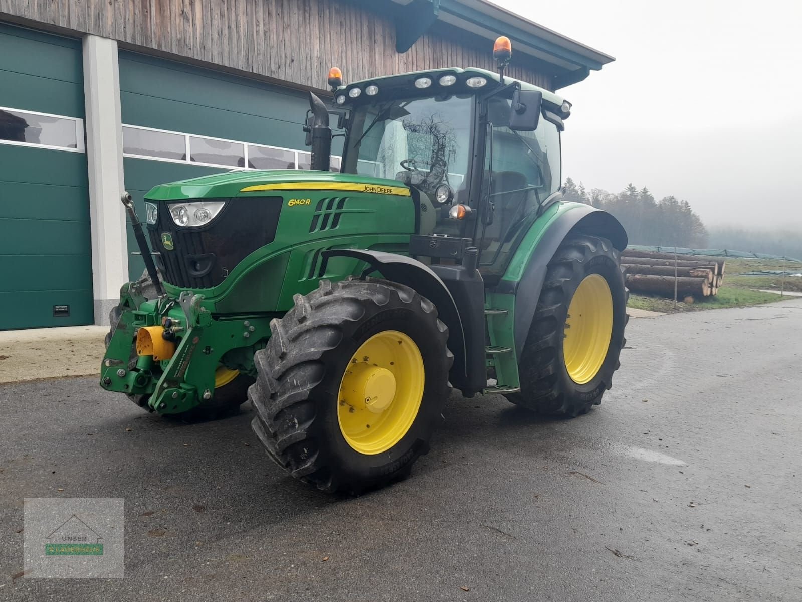 Traktor des Typs John Deere 6140R, Gebrauchtmaschine in Rohrbach (Bild 1)