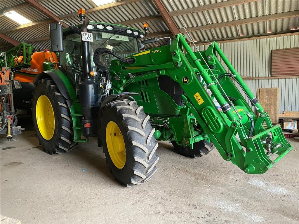 Traktor des Typs John Deere 6145 R MED FRONTLÆSSER, Gebrauchtmaschine in Aulum (Bild 4)