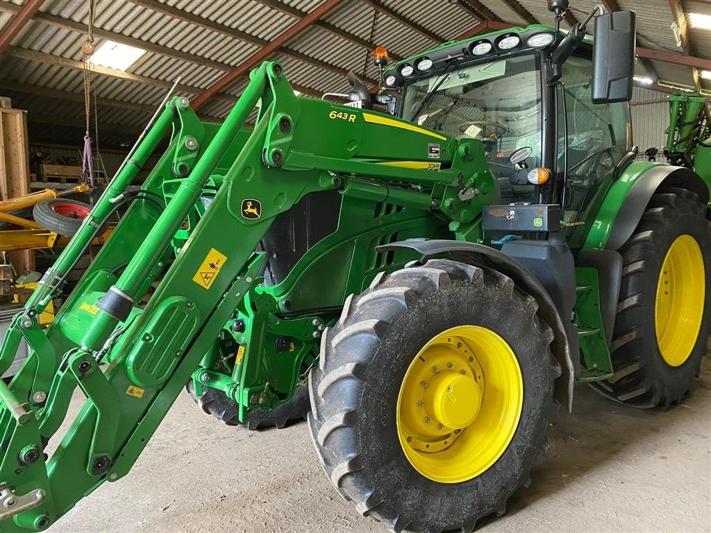 Traktor of the type John Deere 6145 R MED FRONTLÆSSER, Gebrauchtmaschine in Aulum (Picture 3)