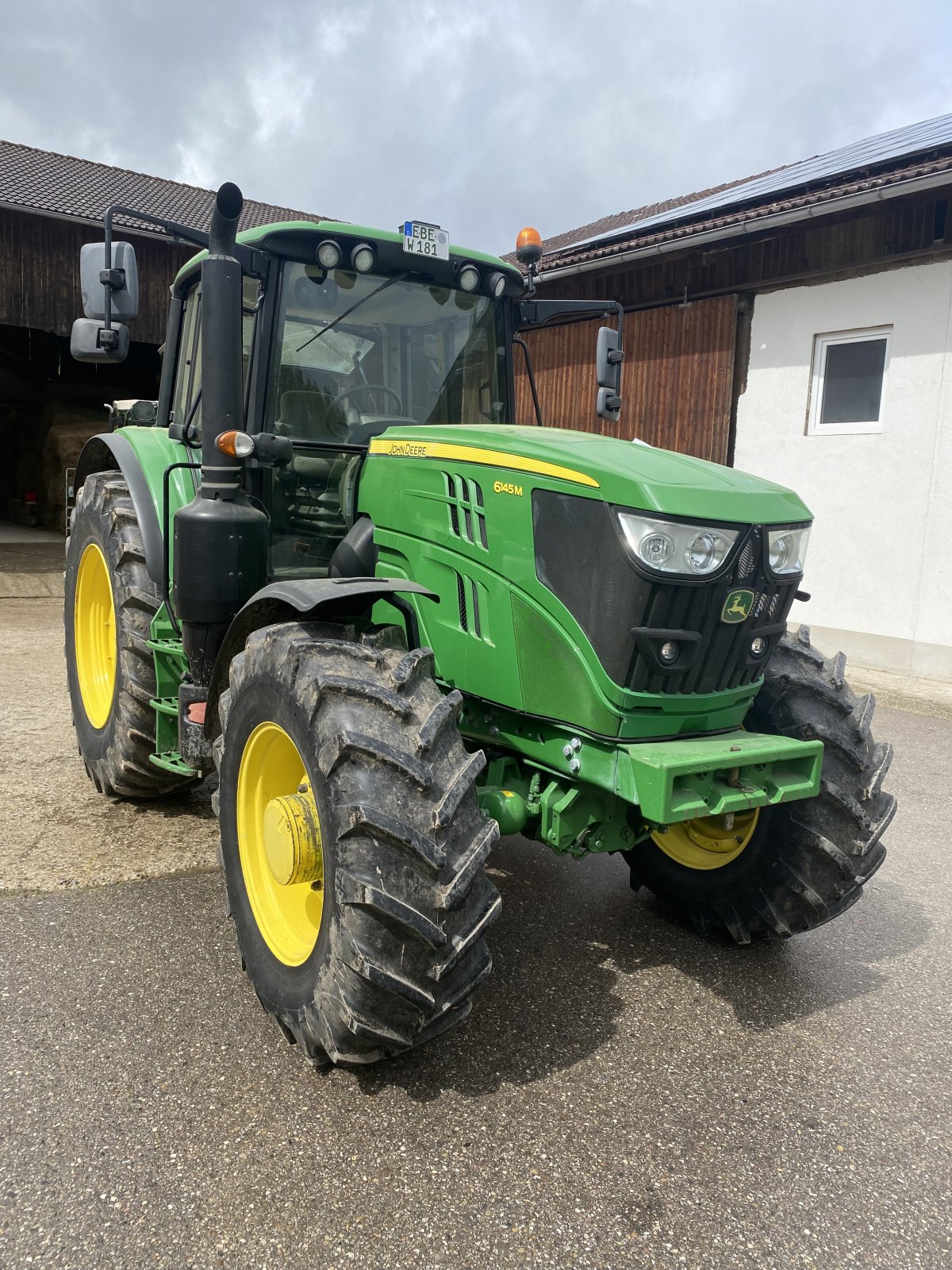 Traktor typu John Deere 6145M, Gebrauchtmaschine w Ebersberg (Zdjęcie 5)