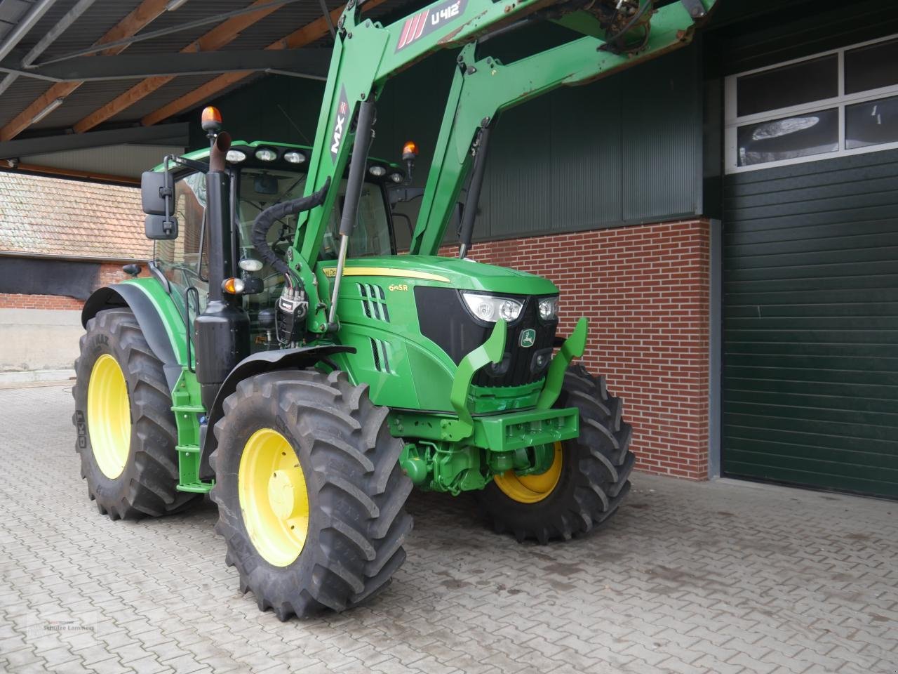 Traktor van het type John Deere 6145R AutoQuad+ Frontlader, Gebrauchtmaschine in Borken (Foto 2)