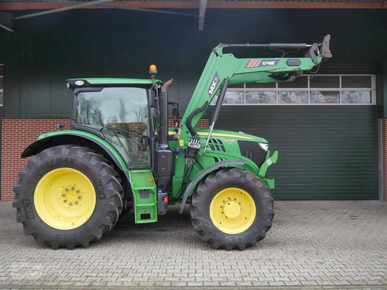 Traktor van het type John Deere 6145R AutoQuad+ Frontlader, Gebrauchtmaschine in Borken (Foto 5)