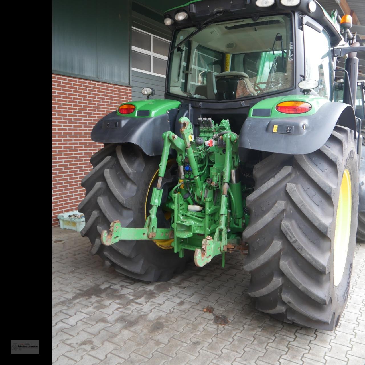 Traktor van het type John Deere 6145R AutoQuad+ Frontlader, Gebrauchtmaschine in Borken (Foto 7)