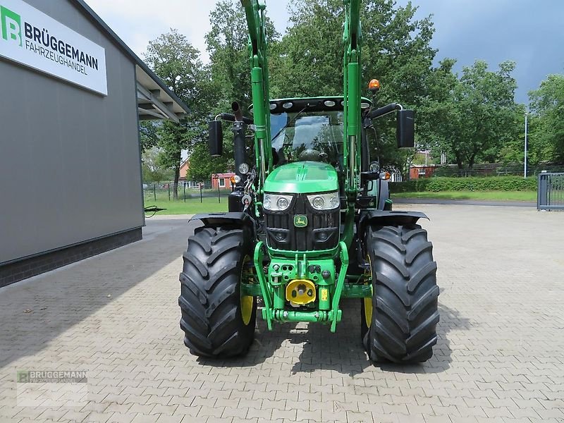 Traktor des Typs John Deere 6145R CommandPRO,Ultimate Edition, FKH+FZW+Frontlader, Gebrauchtmaschine in Meppen (Bild 10)