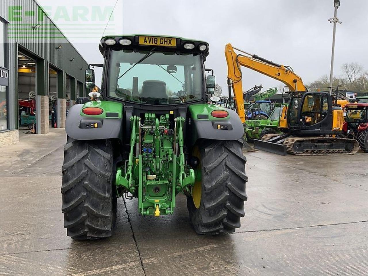 Traktor of the type John Deere 6145r tractor (st21487), Gebrauchtmaschine in SHAFTESBURY (Picture 8)