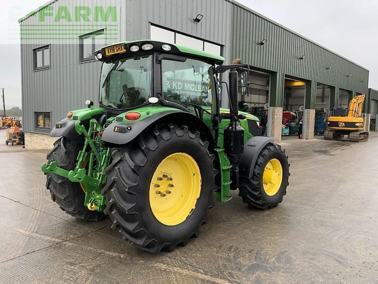 Traktor of the type John Deere 6145r tractor (st21487), Gebrauchtmaschine in SHAFTESBURY (Picture 9)