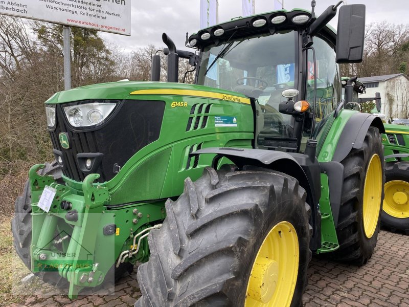 Traktor typu John Deere 6145R, Gebrauchtmaschine w Wartberg (Zdjęcie 1)