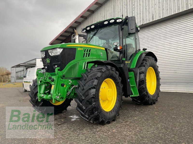 Traktor van het type John Deere 6145R, Gebrauchtmaschine in OBERNDORF-HOCHMOESSINGEN (Foto 1)