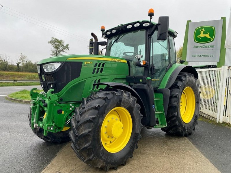 Traktor типа John Deere 6145R, Gebrauchtmaschine в LE PONT CHRETIEN (Фотография 1)