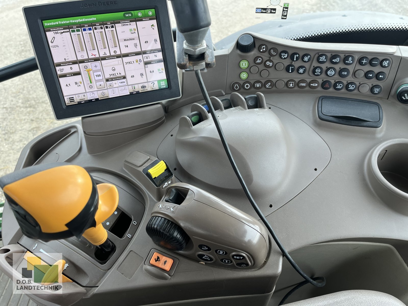 Traktor typu John Deere 6145R, Gebrauchtmaschine w Langweid am Lech (Zdjęcie 15)