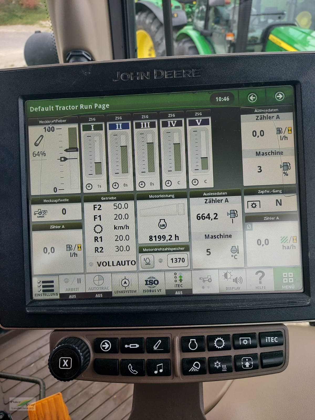 Traktor Türe ait John Deere 6145R, Gebrauchtmaschine içinde Pegnitz-Bronn (resim 13)