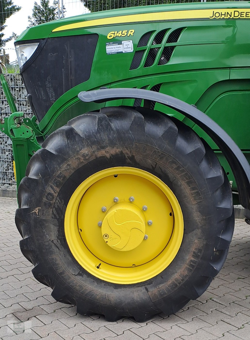 Traktor a típus John Deere 6145R, Gebrauchtmaschine ekkor: Gross-Bieberau (Kép 4)