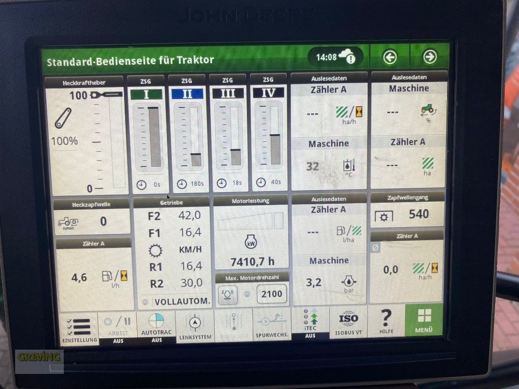 Traktor of the type John Deere 6145R, Gebrauchtmaschine in Ahaus (Picture 14)