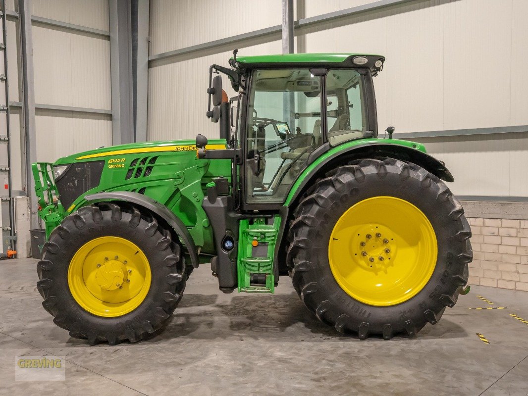 Traktor van het type John Deere 6145R, Gebrauchtmaschine in Ahaus (Foto 10)