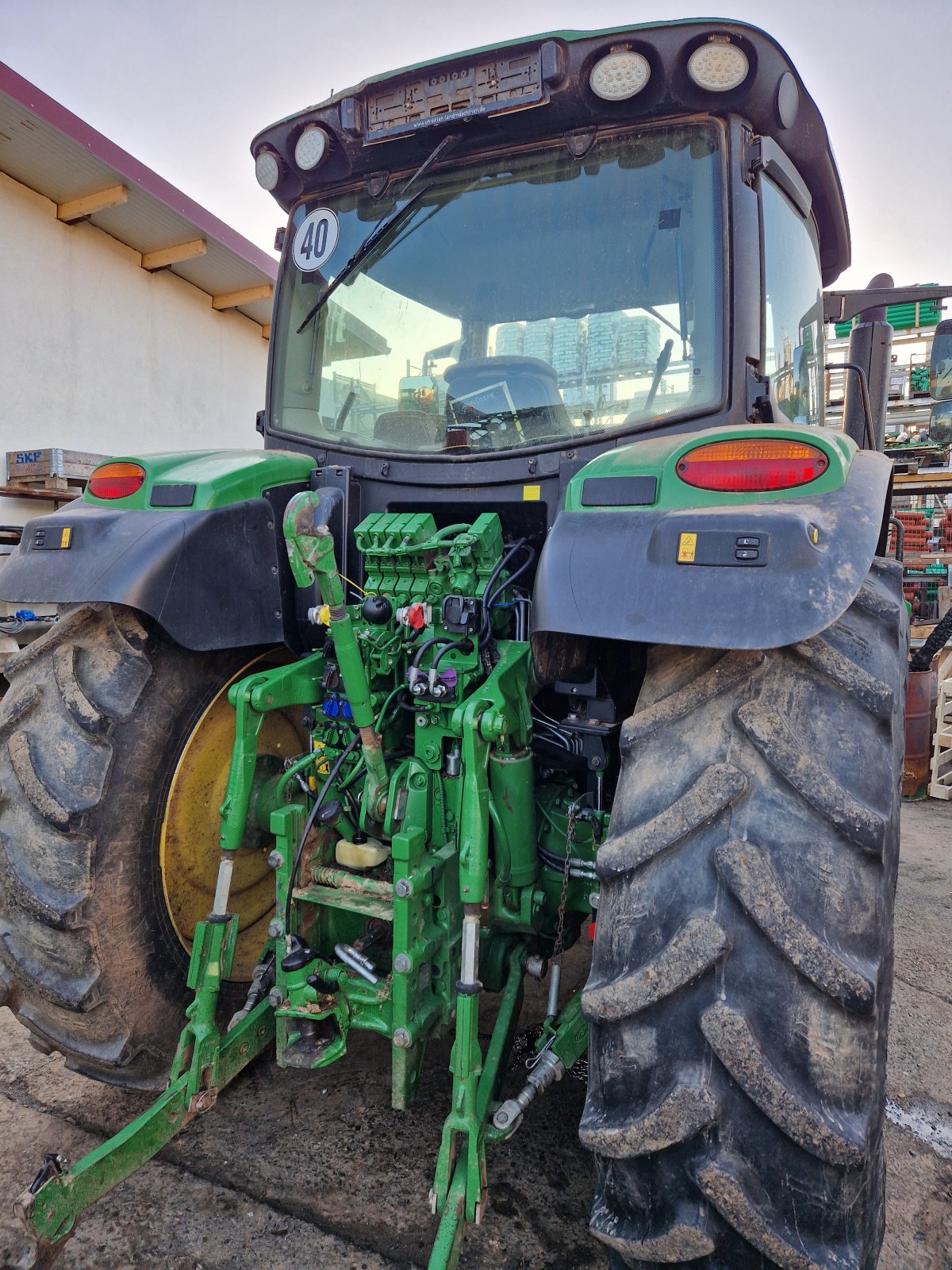 Traktor Türe ait John Deere 6145R, Gebrauchtmaschine içinde Bad Sobernheim (resim 11)